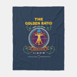 黄金比 フリースブランケット