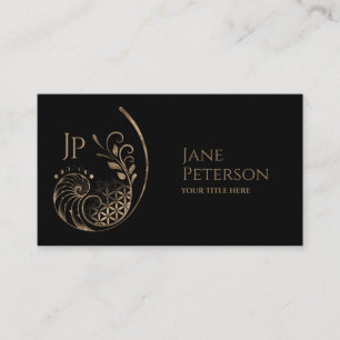 黄金比 – 生命の花 – 聖幾何学 名刺