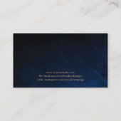 黄金比 – 生命の花 – 聖幾何学 名刺 (裏面)