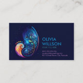 黄金比 – 生命の花 – 聖幾何学 名刺 (正面)