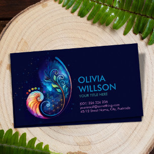 黄金比 – 生命の花 – 聖幾何学 名刺