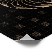 黄金比 – 聖幾何学オーナメント ポスター (角)