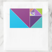 黄金比 長方形シール (バッグ)