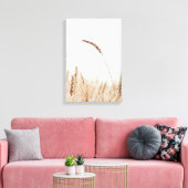 黄金独身のの小麦の頭光 キャンバスプリント (インサイチュ (リビング))