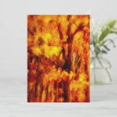 黄金秋の印象 サンキューカード (スタンド正面)