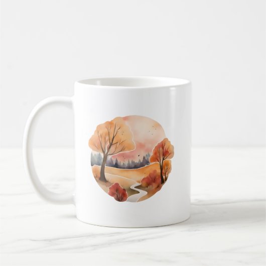 黄金秋路 コーヒーマグカップ (左)