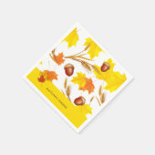 黄金秋 スタンダードカクテルナプキン (角)