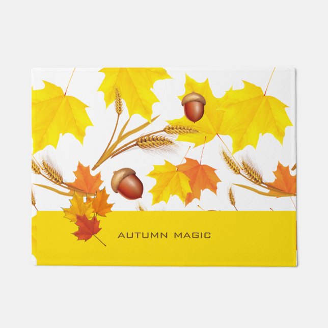 黄金秋 ドアマット (正面)