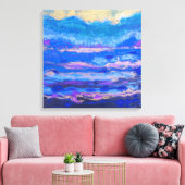 黄金空 キャンバスプリント (インサイチュ (リビング))