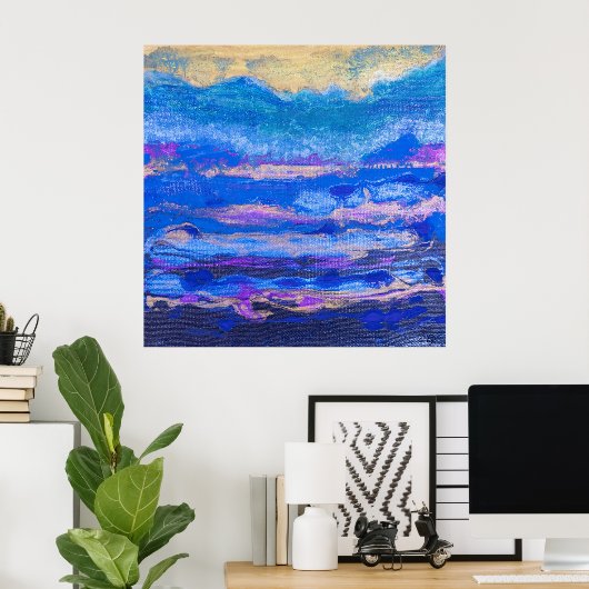 黄金空 ポスター (ホームオフィス)