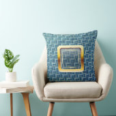 黄金窓化粧枕 クッション (椅子)