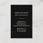 *~*黄金箔-   霊気マスター記号 名刺 (裏面)