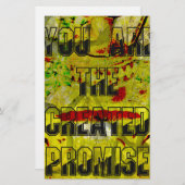 黄金約束：運命の黄金文字 便箋 (正面/裏面)