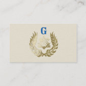 黄金組積造の記号 名刺 (裏面)