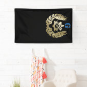 黄金組積造の記号 横断幕 (インサイチュ)