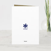 黄金結婚五十周年 カード (裏面)