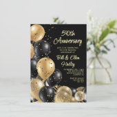 黄金結婚五十周年 招待状 (スタンド正面)