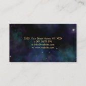 黄金緩和曲線 – 神聖ジオメトリ 名刺 (裏面)