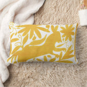 黄金色おとみどんきー ランバークッション (ブランケット)