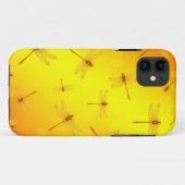 黄金色のトンボ模様 Case-Mate iPhoneケース (裏面(横))