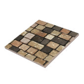 黄金色のレンガ模様 タイル (側面)