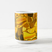 黄金色の丸い形状、光沢のある非常に金ゴールド? モーフィングマグカップ (中央)