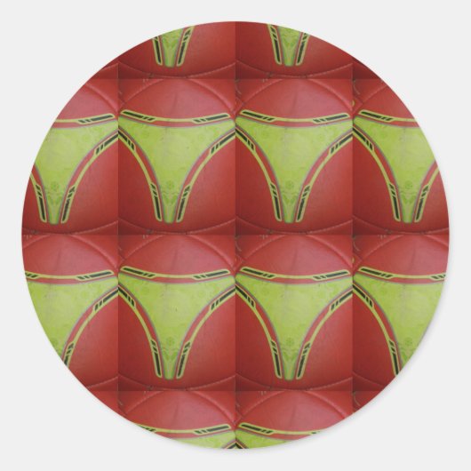 黄金色の曲線.JPG ラウンドシール (正面)