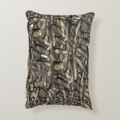 黄金色の炎の花 アクセントクッション (裏面(縦))