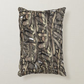 黄金色の炎の花 アクセントクッション (正面(垂直))