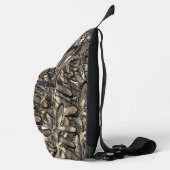 黄金色の炎の花 スリングバッグ (右)