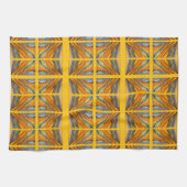 黄金色の砂漠インスピレーション キッチンタオル (横)