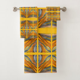 黄金色の砂漠インスピレーション バスタオルセット