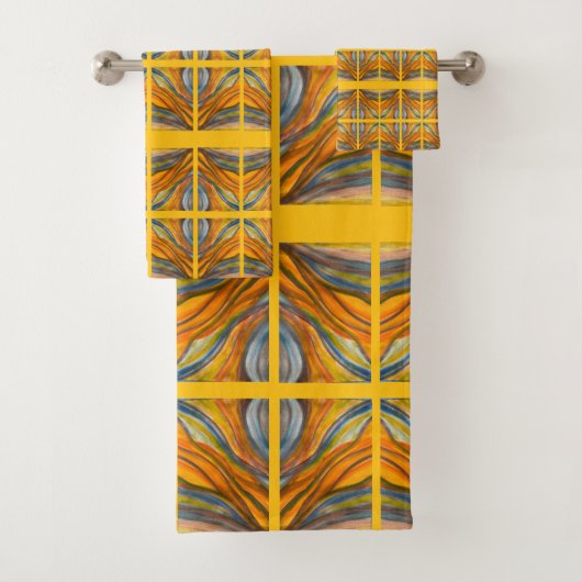 黄金色の砂漠インスピレーション バスタオルセット (インサイチュ)