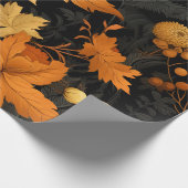 黄金色の紅葉 ラッピングペーパー (角)