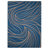 黄金色の背景 クリップボード (裏面)