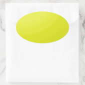 黄金色の色の濃淡ブランクス：文字イメージを追加 楕円形シール (バッグ)