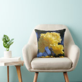 黄金色の花のかわいらしバラ写真 クッション (椅子)