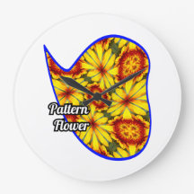 黄金色の花のパターン