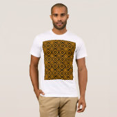 黄金色の花生地のTシャツ Tシャツ (正面フル)