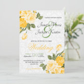 黄金色の花 招待状 (スタンド正面)