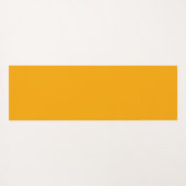 黄金色の花、独自のイメージと文字 ヨガマット (裏面(横))