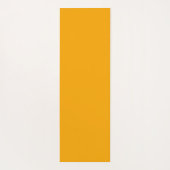 黄金色の花、独自のイメージと文字 ヨガマット (裏面)