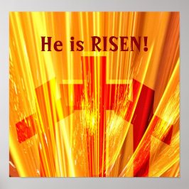 黄金色の輝きで交差 ポスター