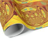 黄金色 ラッピングペーパー (ロールコーナー)