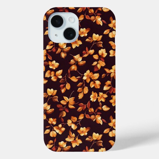 黄金花秋柄 Case-Mate iPhoneケース (裏面)