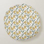 「黄金草地」 ラウンドクッション (裏面)