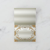 黄金華美の花サンキューカード サンキューカード (内部)