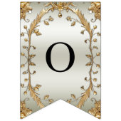 黄金華美の花束の旗 バンティングフラッグ (第2の旗)