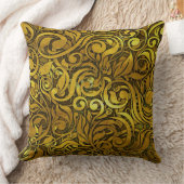 黄金華美枕 クッション (ブランケット)