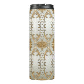 黄金華美白花熱タンブラー タンブラー (裏面)